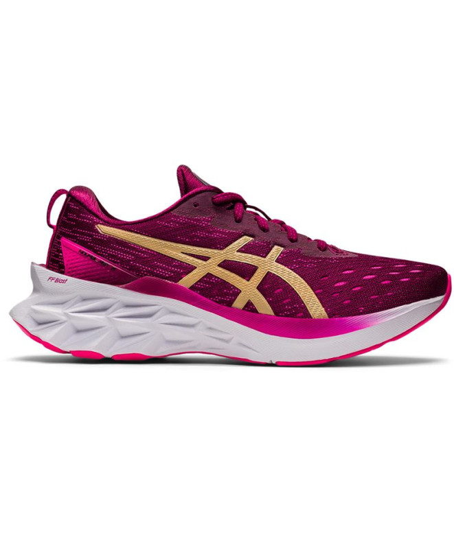 Chaussures running Femme by ASICS Novablast 2 Rose