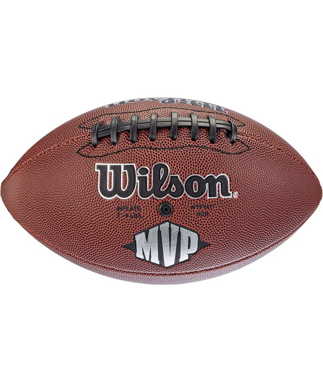 Balón de fútbol americano Wilson MVP Brown