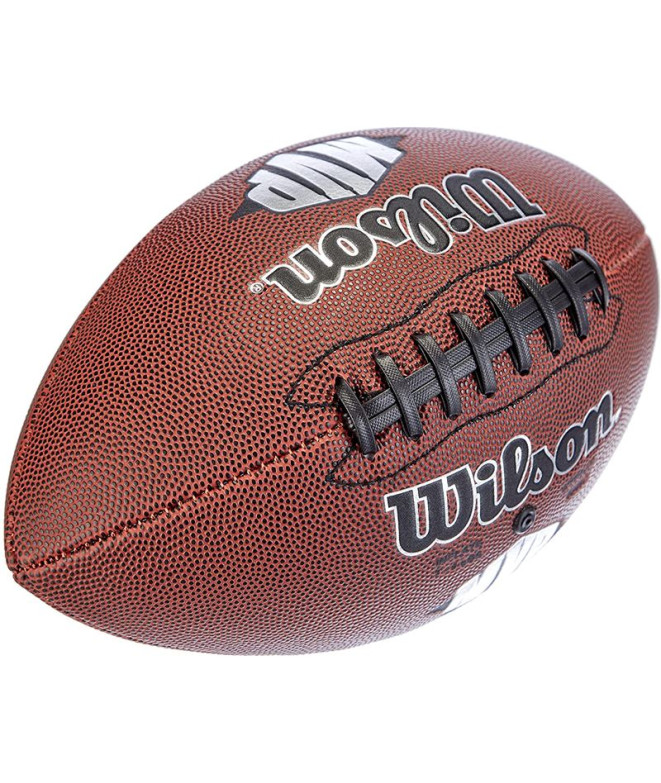 Balle de football américain Wilson MVP Marron