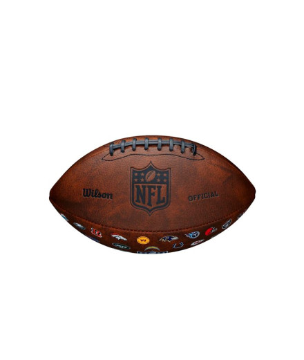 Balle Wilson NFL Off Throwback 32 Équipe Logo BR Balle Wilson NFL Off Throwback 32 Équipe Logo BR