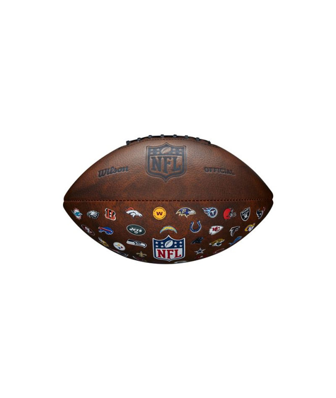 Balón Wilson NFL Off Throwback 32 Team Logo BR