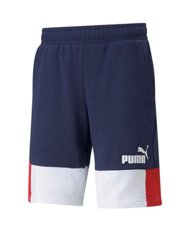 Pantalones cortos Puma Essentials+ Block Hombre Blue