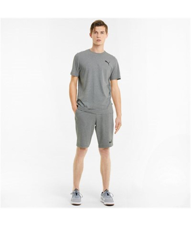 Pantalons Homme short Puma Essentials Jersey Grey