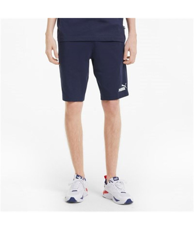 Calça Homem calções Puma Essentials Jersey Azul