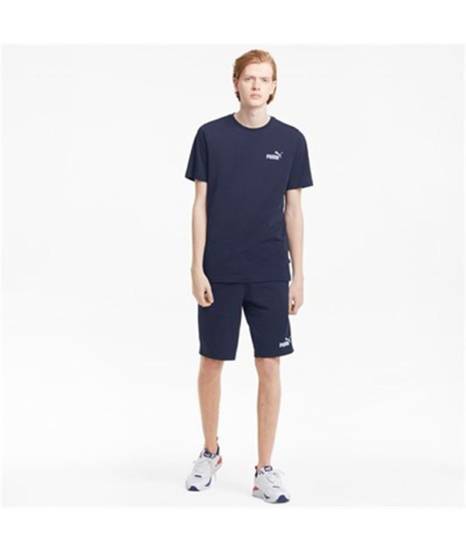 Pantalons Homme short Puma Essentials Jersey Blue