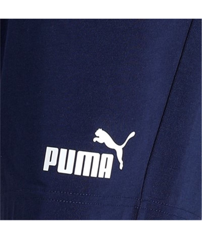 Calça Homem calções Puma Essentials Jersey Azul