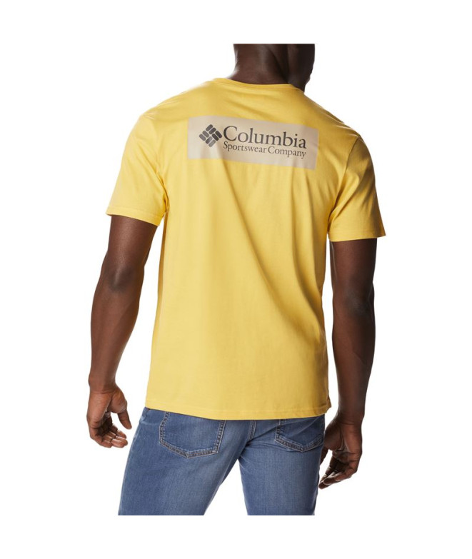 Columbia North Cascades™ T-Shirt Homme Jaune