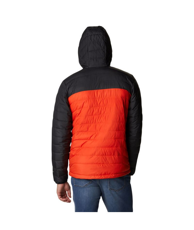Columbia Powder Lite™ Hooded Jacket Hommes Orange