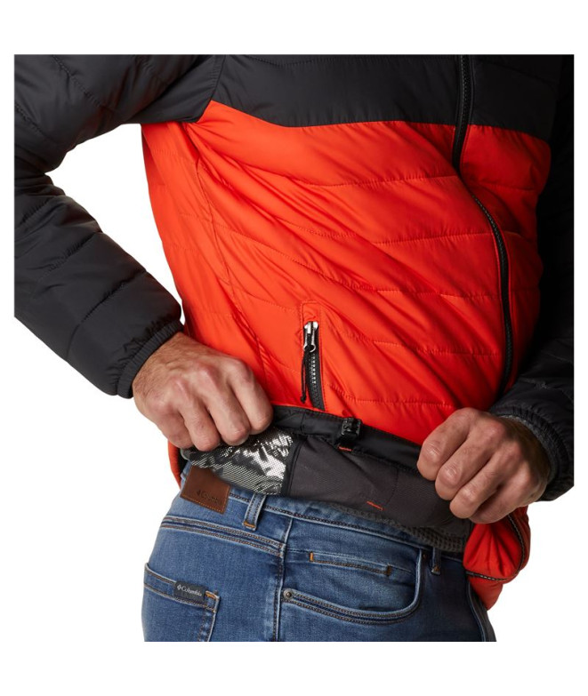 Columbia Powder Lite™ Hooded Jacket Hommes Orange