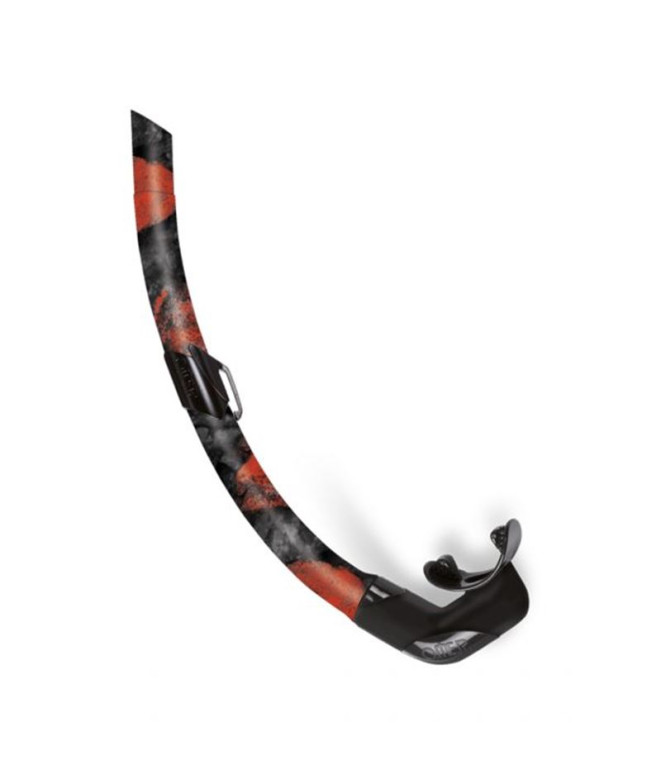 Omer Zoom Camo Red Snorkel Tube