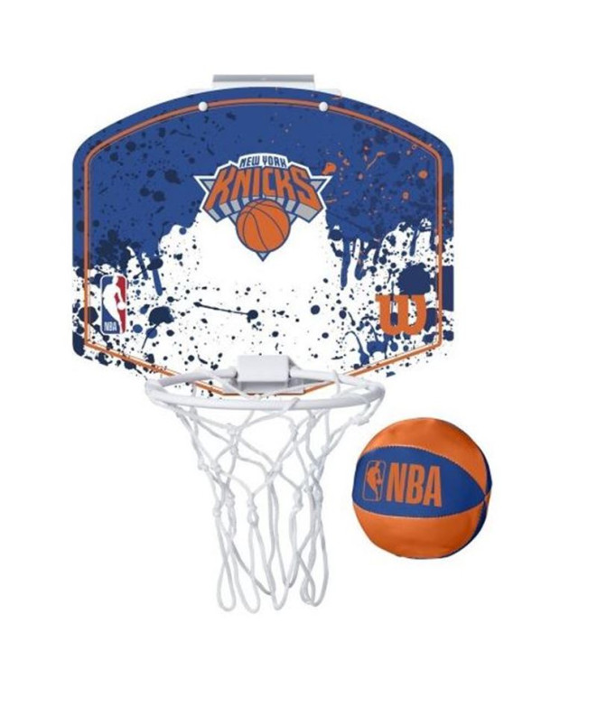 Mini cesta de basquetebol Wilson Equipa da NBA NY Knicks BL