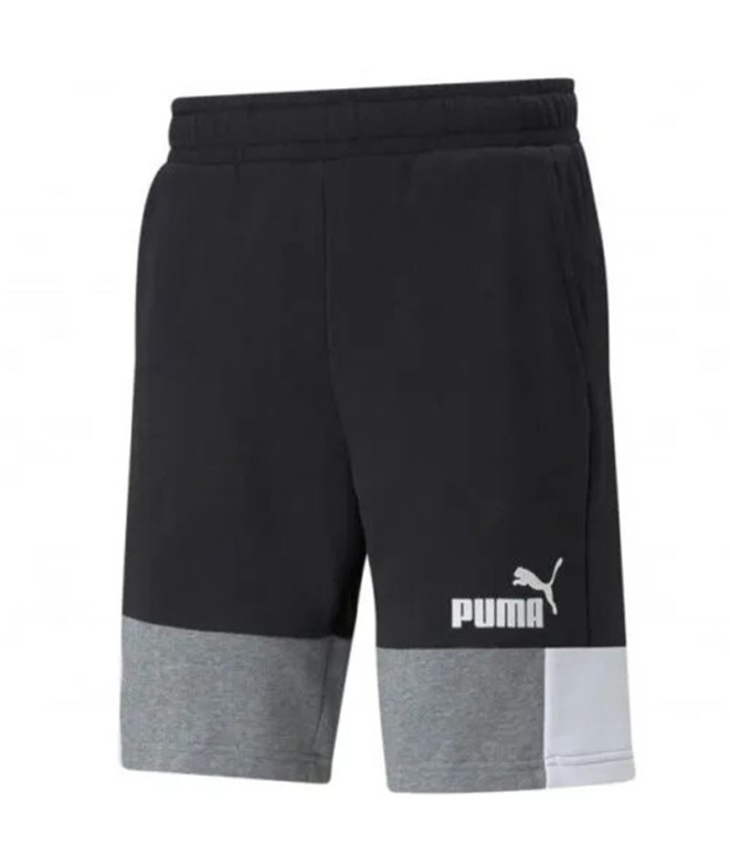 Puma Essentials+ Block Shorts Hommes Bk