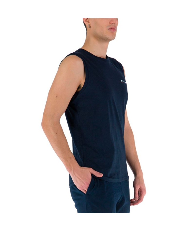 T-shirt sans manches Champion Crewneck Man Blue