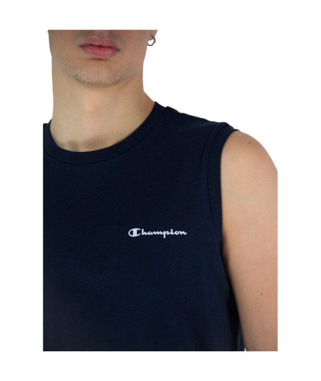 T-shirt sans manches Champion Crewneck Man Blue