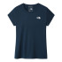 T-Shirt The North Face Reaxion Ampere Azul para mulher