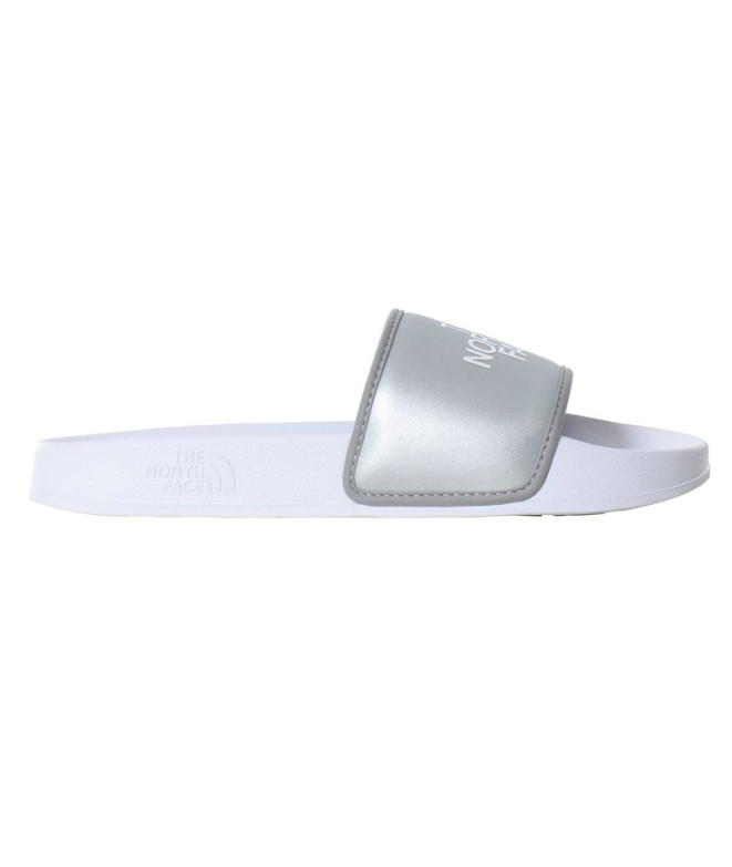 Tongs The North Face Base Camp III Femmes Argent Blanc