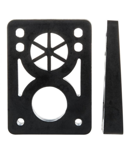 Pack DStreet Risers Rebordos em cunha macia ( 2) BK