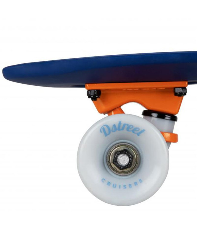Longboard Dstreet Cruiser Bleu Nuit 23