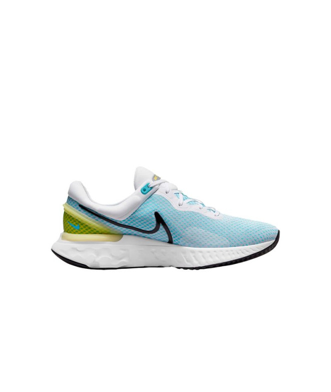 Sapatilhas Running Nike React Miler 3 Homens Azul