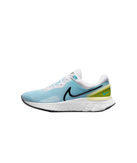 Chaussures running Nike Homme de React Miler 3 Bleu 2
