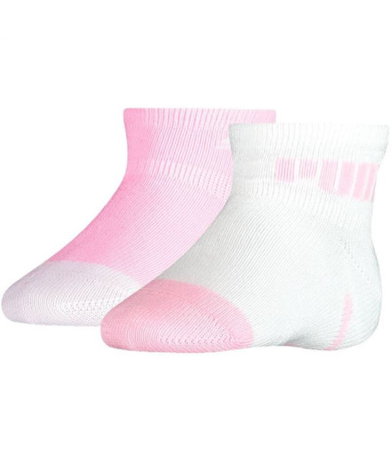 Chaussettes Puma Baby Mini Cats x2 Rose/Blanc