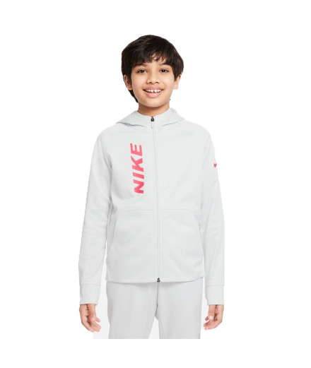 Casaco Nike Therma-FIT Crianças Cinzento