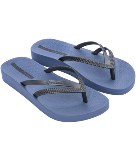 Tongs par Natation Ipanema Bossa Soft V Femme Bleu