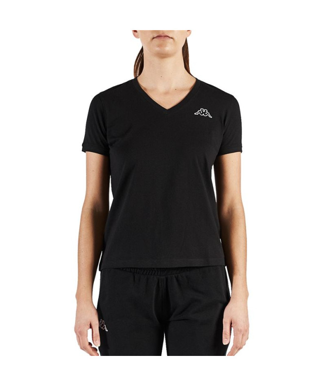 Camiseta Kappa Cabou Mujer BK