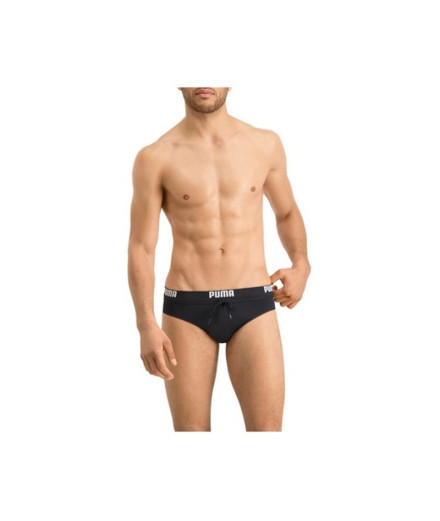 Bañador slip Puma Swim Hombre negro