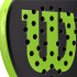 Pala Pádel Wilson Infantil da Blade Junior V2 Preto