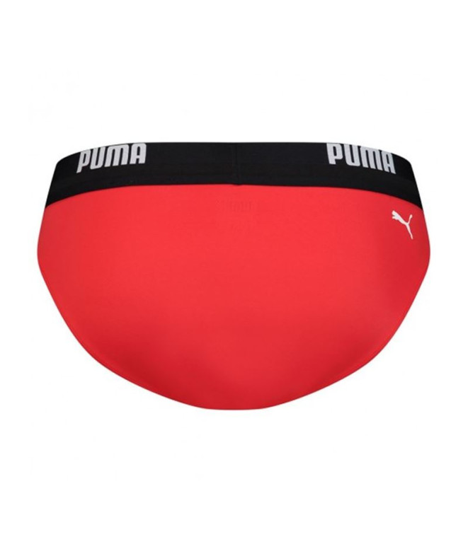 Fato de banho Slip Puma Swim Homem Vermelho...