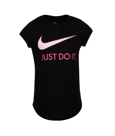 Camiseta Nike Swoosh JDI Niña Fucsia