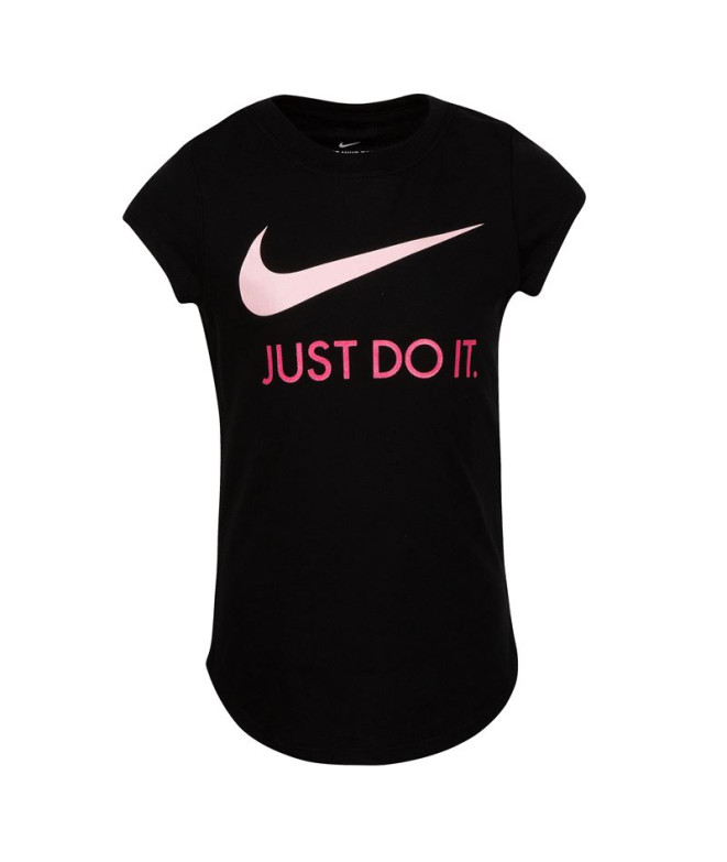 Camiseta Nike Swoosh JDI Niña Pink