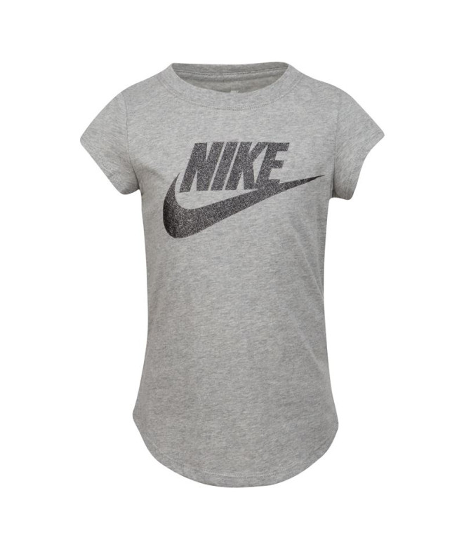 Camiseta Nike Futura SS Niña Grey