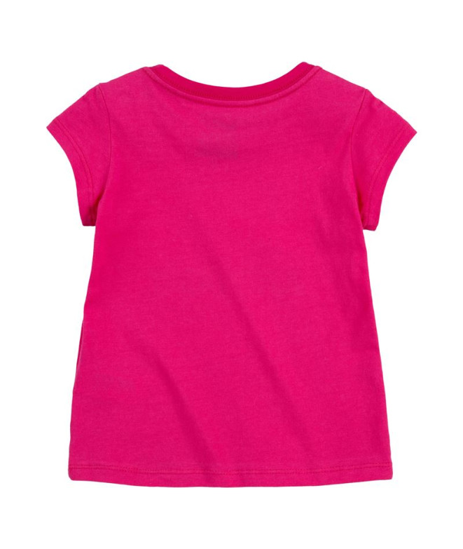 T-shirt Nike Fille Swoosh JDI Fuchsia