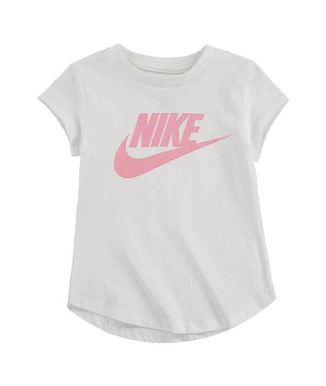 Camiseta Nike Futura SS Niña Blanco