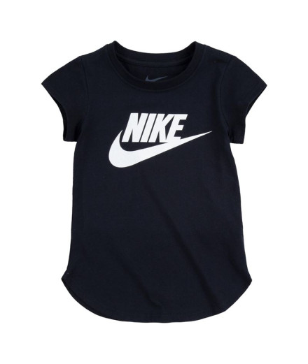 Camiseta Nike Futura SS Niña Negro
