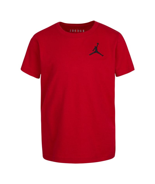 Camiseta Jordan Jumpamn Air EMB Infantil Rojo