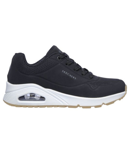 Chaussures Skechers Uno - Stand On Air Femme Black...