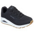 Chaussures Skechers Uno - Stand On Air Femme Black Durabuck/ Mesh
