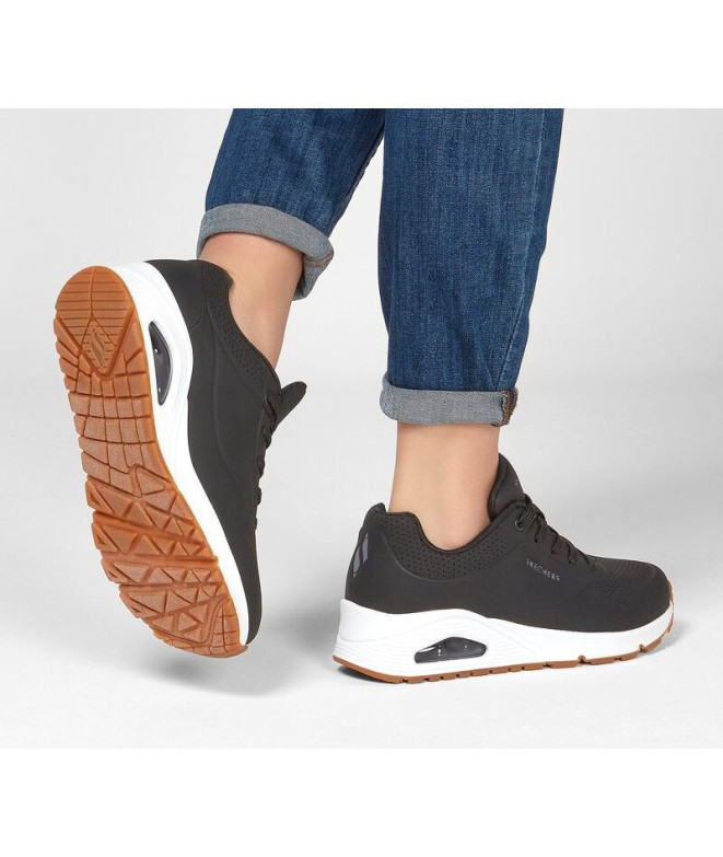 Chaussures Skechers Uno - Stand On Air Femme...