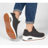 Chaussures Skechers Uno - Stand On Air Femme Black Durabuck/ Mesh