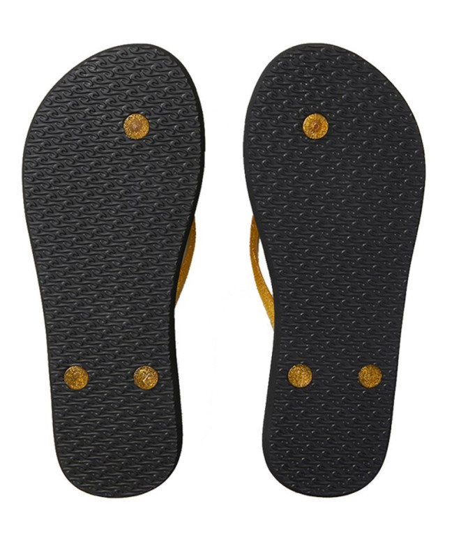 Chinelos de natação Rip Curl Glitter BK