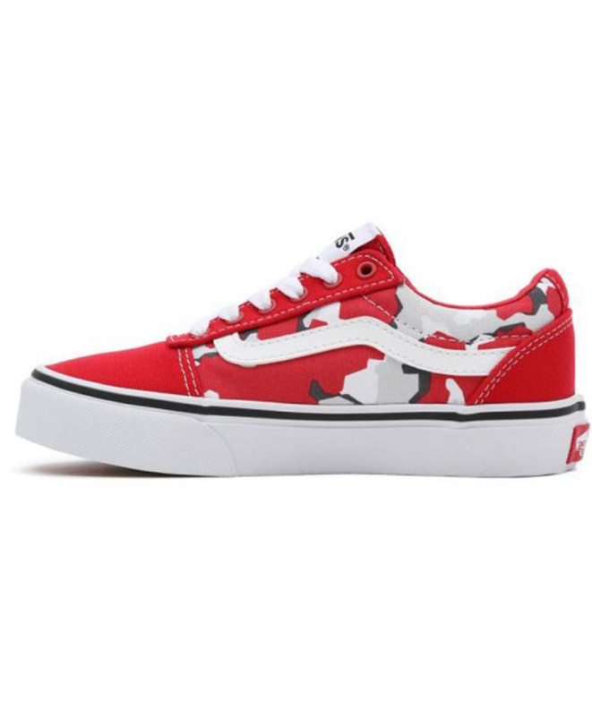 Sapatilhas casual Vans YT Ward Kids Vermelho
