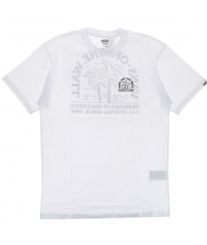 T-shirt Vans Palm-B Unisex Blanc