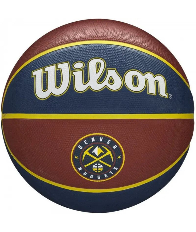 Balle de basket-ball Wilson NBA Tribute Nuggets Brown