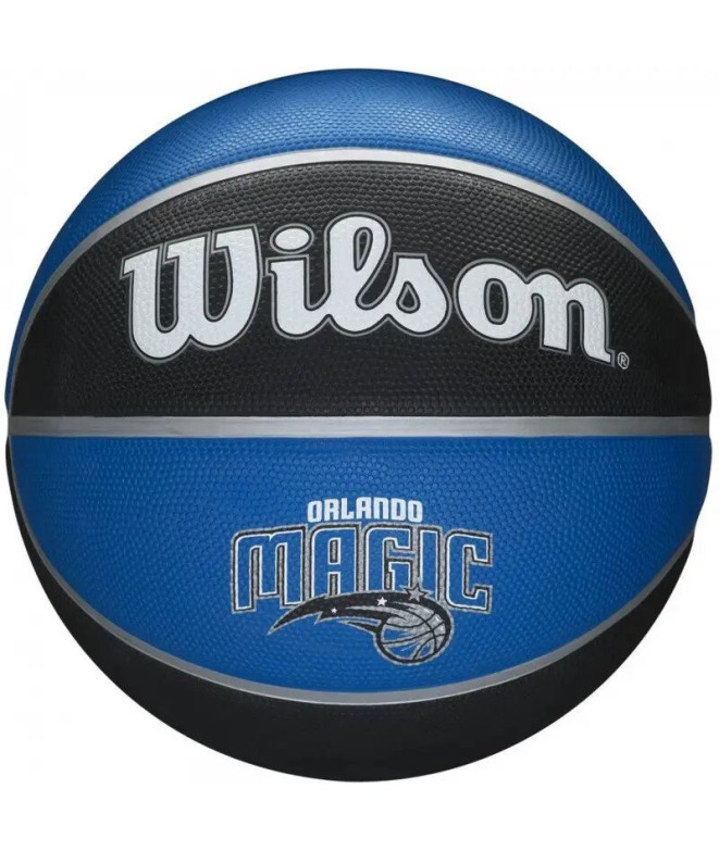Balle de basket-ball Wilson NBA Tribute Magic Blue