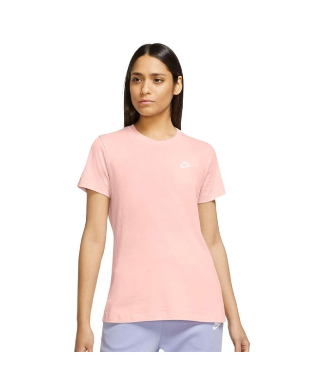 Camiseta Nike Mulher Roupa de desporto cor-de-rosa