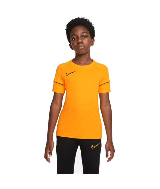 Camisola de futebol Nike Dri-FIT Academy Junior Laranja