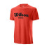 Camiseta Wilson Script Hombre Red